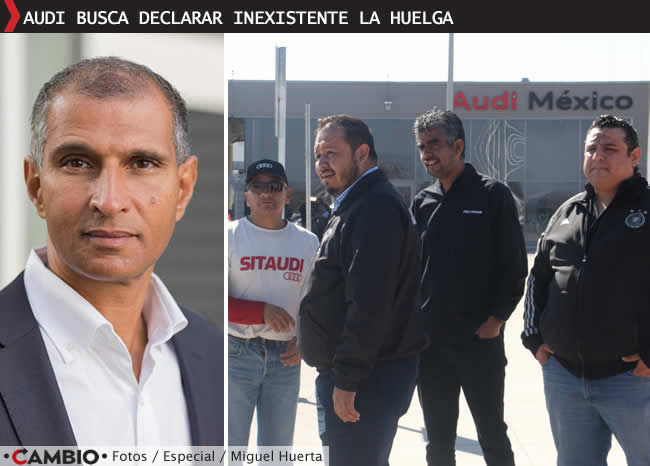 audi juega chueco busca declarar huelga inexistente