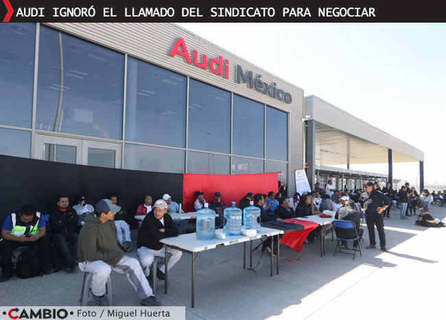 audi juega chueco ignora llamado sindicato para negociar