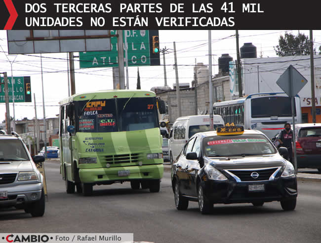 dos de cada tres rutas incumplieron su verificacion 