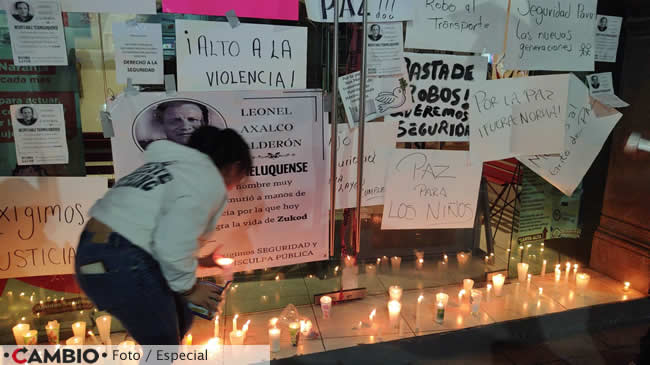 marchan texmeluquenses contra norma layon inseguridad 