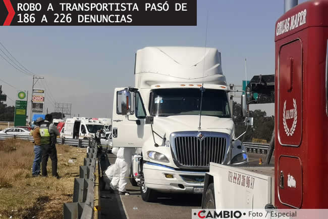 aumenta incidencia delictiva enero 2023 2024 robo transportista