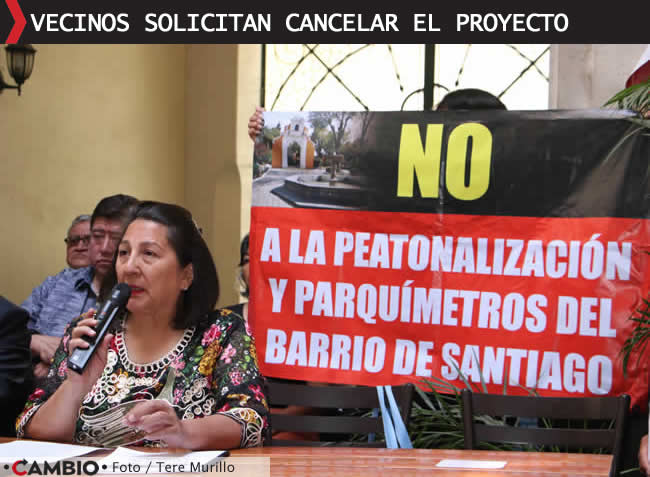 en medio inconformidades inicia pruebas peatonalizacion los sapos santiago puebla 