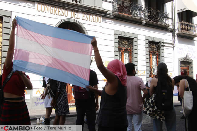 colectivos rayan sede congreso puebla infancia trans 