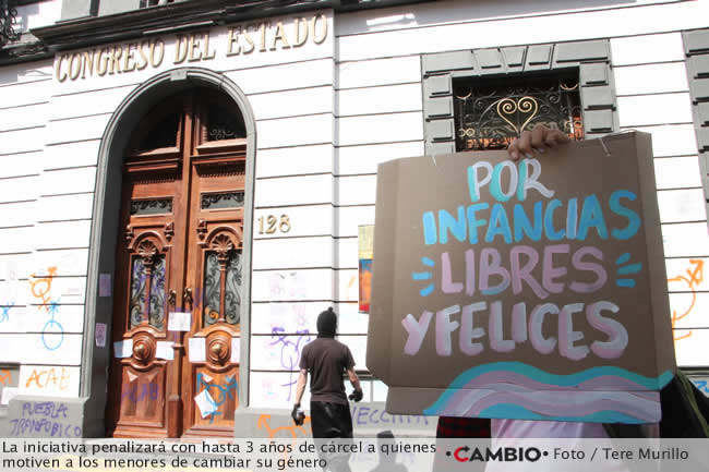 colectivos rayan sede congreso puebla infancia trans
