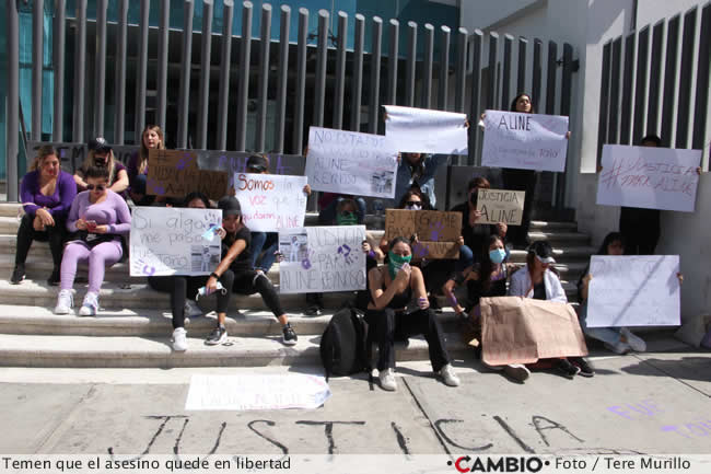 feminicidio aline reynoso manifestacion