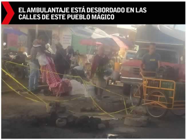 angelica alvarado huejotzingo muladar ambulantaje desbordado