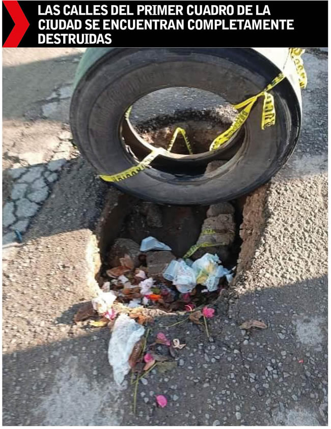 angelica alvarado huejotzingo muladar calles destruidas