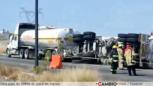 volcadura pipas simsa primera periferico marzo
