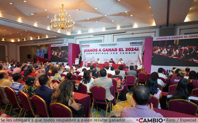 consejo nacional morena aprueba reglas eleccion candidatura 2024 