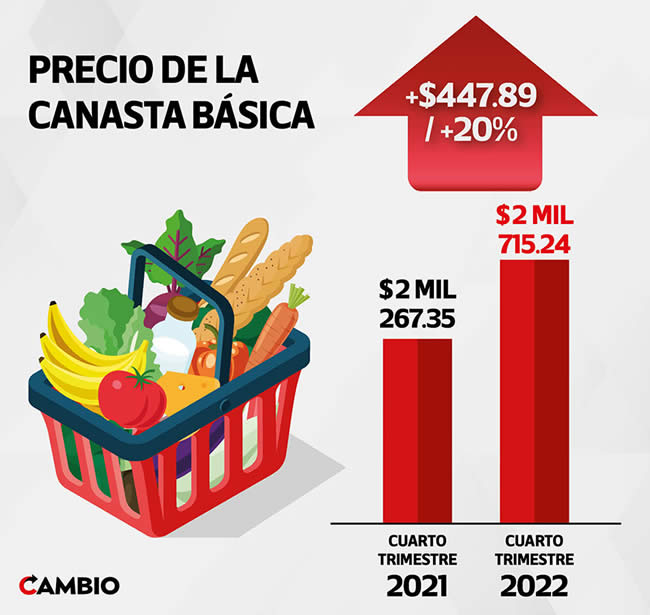 aumento precio canasta basica