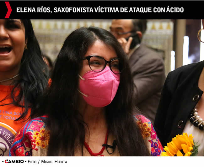 activistas aprobacion ley monzon ley acida elena rios victima ataque acido