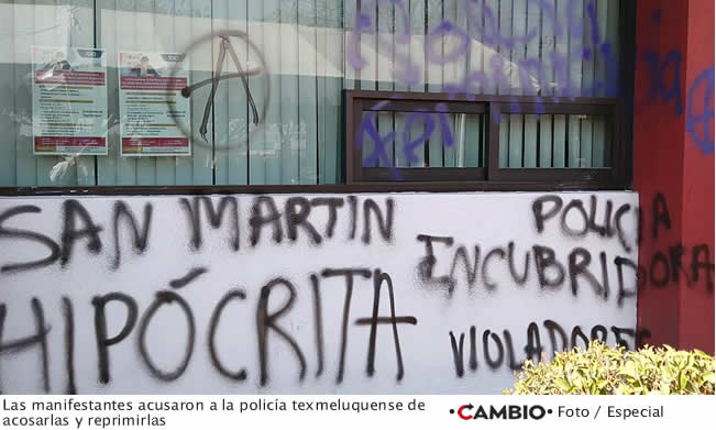 marcha feminista san martin texmelucan