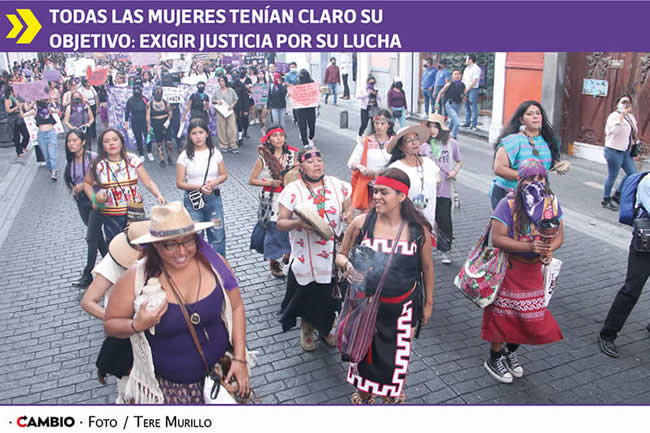 marea feminista inunda calles puebla jornada historica objetivo