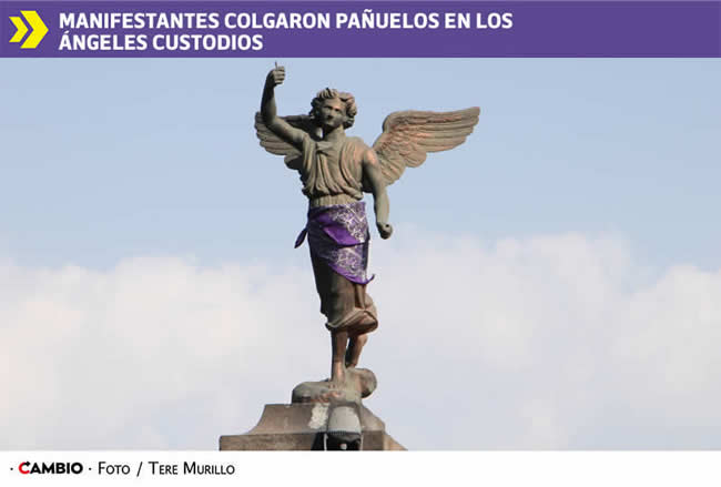 marea feminista inunda calles puebla jornada historica monumentos