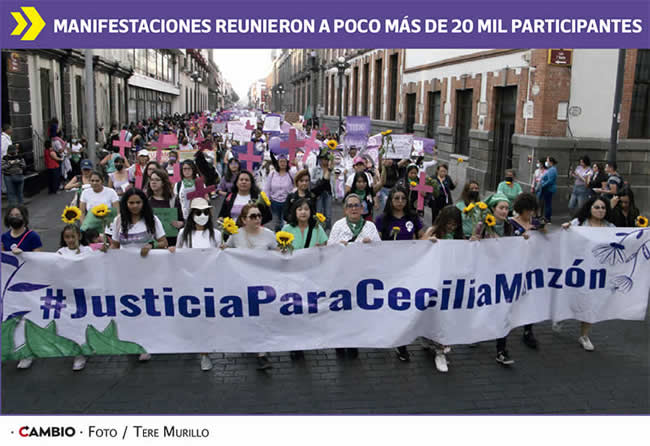 marea feminista inunda calles puebla jornada historica participantes