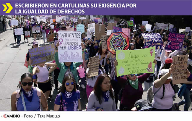 marea feminista inunda calles puebla jornada historica mensajes