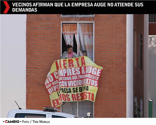 Vecinos reprochan que casas que promueve el Ayuntamiento de Puebla son de  mala calidad
