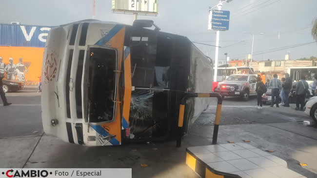accidentes transporte publico puebla ruta galgos sur