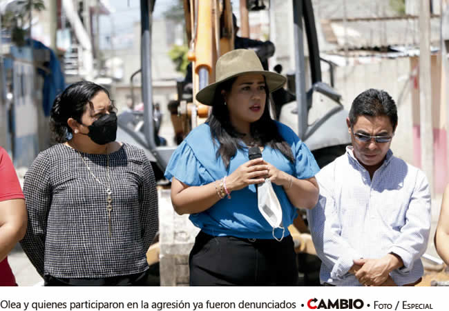 policias izucar detuvieron el 8m 5 mujeres denuncias irene olea