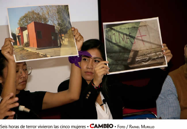 policias izucar detuvieron el 8m 5 mujeres denuncias pruebas tortura