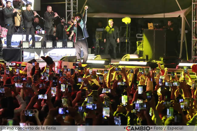 clausura feria puebla 2023 ultimo concierto