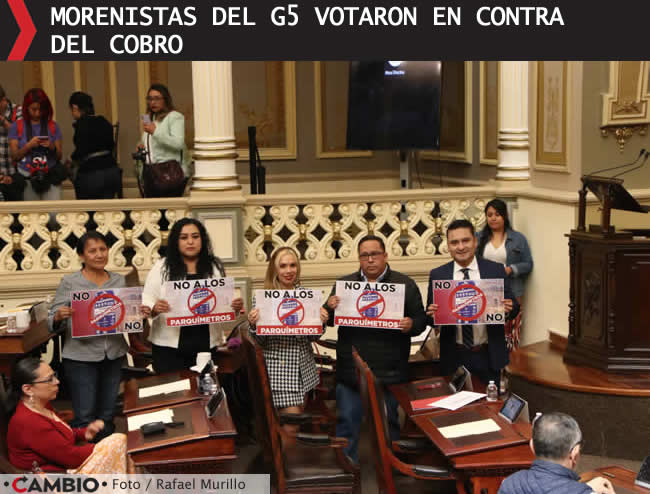 congreso aprueba reactivacion cobro parquimetros centro historico 