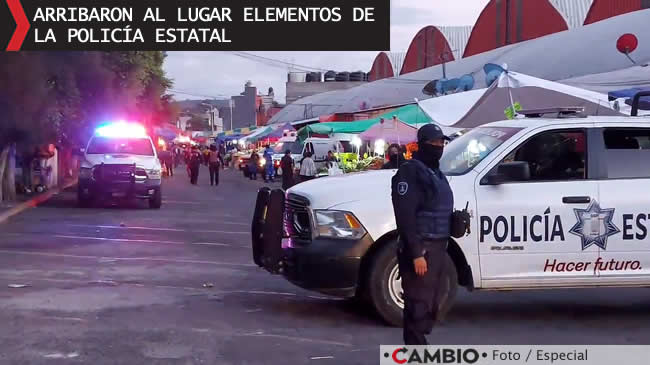 ejecutados mercado morelos puebla balacera arribo elementos policia estatal