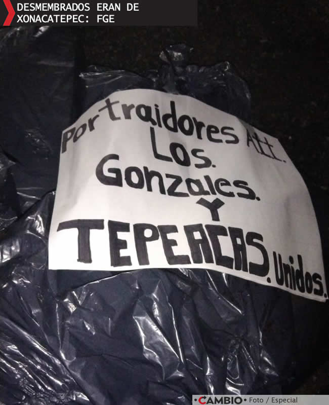 xonacatepec puebla zona guerra huachigas desmembrados