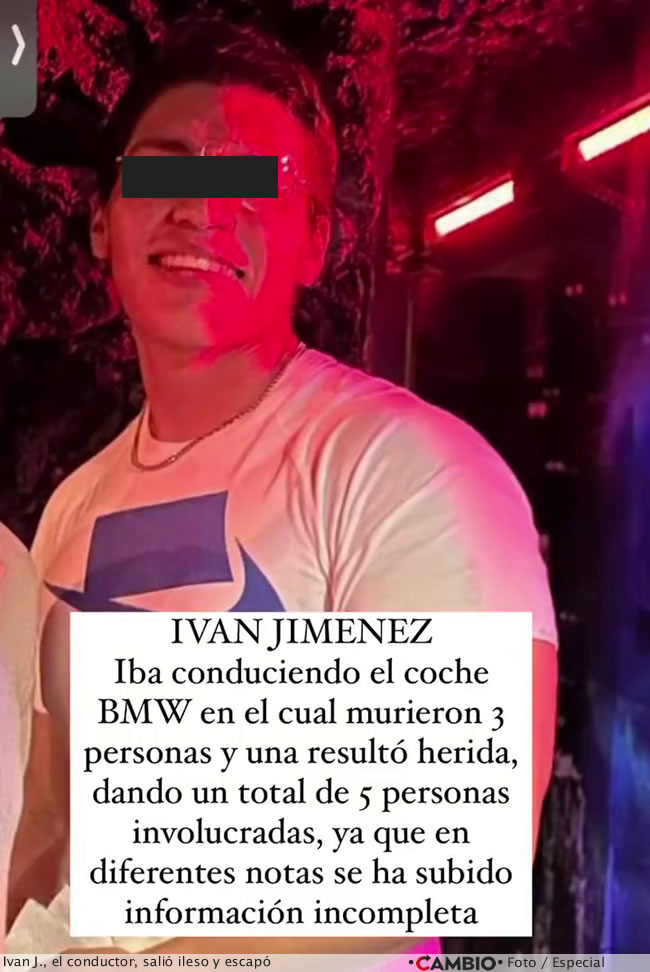 choque atlixcayotl trs jovenes calcinados ivan j conductor profugo