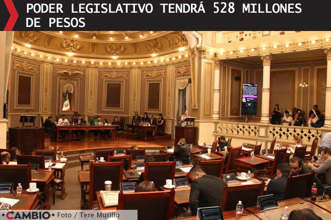 presupuesto egresos gobierno estado puebla 2024 poder legislativo