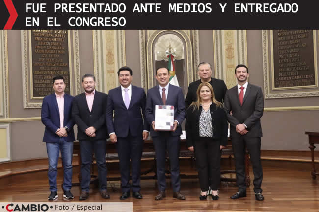 presupuesto egresos gobierno estado puebla 2024 presentado entregado
