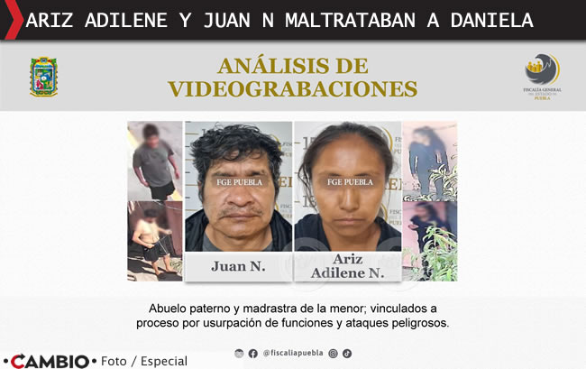 fge detiene tia abuela agresiones feminicidio daniela abuelo madrastra culpables