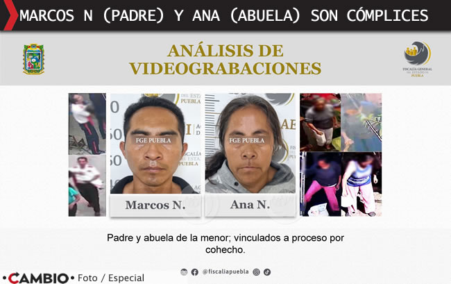 fge detiene tia abuela agresiones feminicidio daniela padre abuela culpables