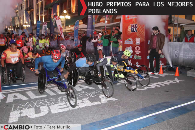celebracion maraton de puebla premios mejores poblanos