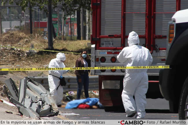 puebla registra siete atracos diarios contra transportistas 2023 armas