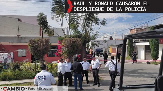 hombre rescatado levanton hermano el profe raul ronald despliegue policia