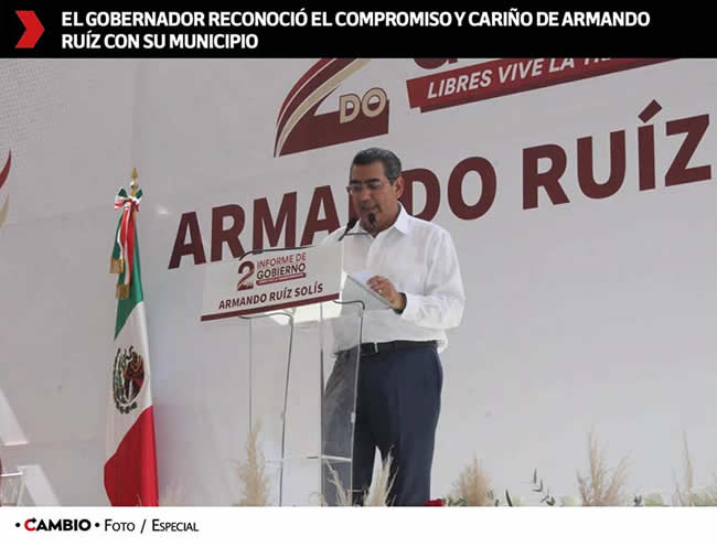 2do informe labores armando ruiz libres reconocimiento sergio salomon