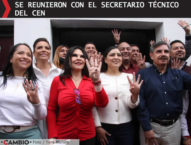 reunion aspirantes morena gubernatura secretario cen