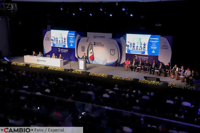 segundo informe labores san andres cholula edmundo tlatehui