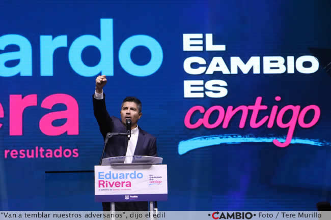 eduardo rivera amenaza morena 2do informe labores