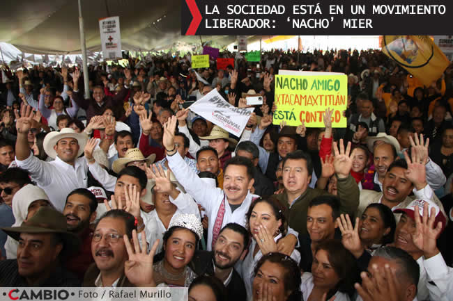 gira nacho mier encuestas morena sociedad movimiento liberador