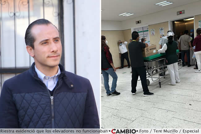 fallas elevadores imss la margarita san jose puebla