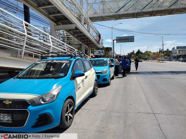 manifestacion cis taxistas tehuacan