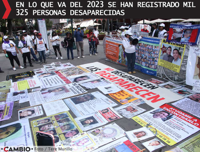 numero personas desaparecidas puebla 2023