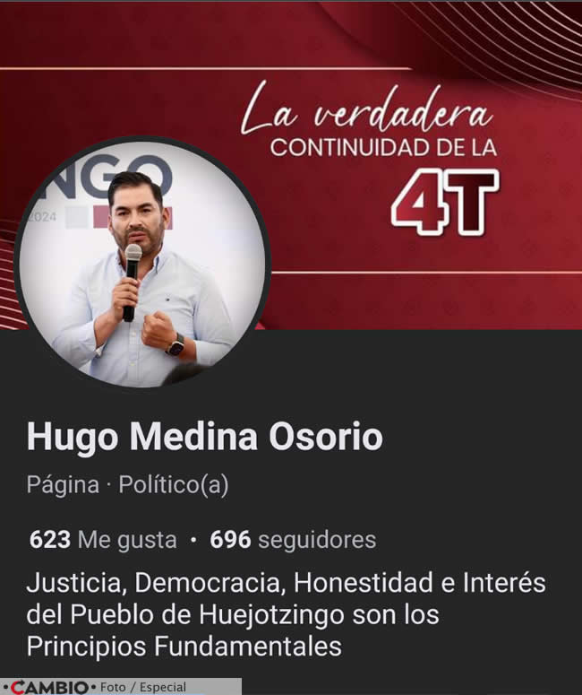 hugo medina osorio promocion alcaldia huejotzingo 