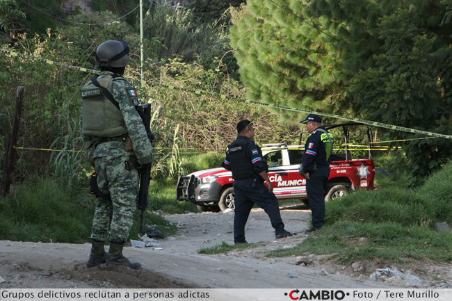 bandas locales regionales culpables masacre canoa fge personas adictas