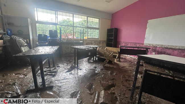 sergio salomon acude venustiano carranza inundaciones otis paso condiciones