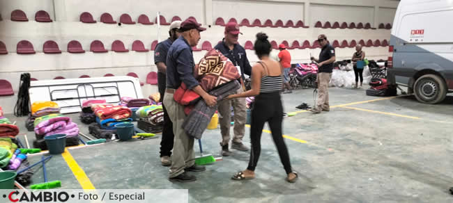 afectaciones venustiano carranza puebla huracan otis albergue