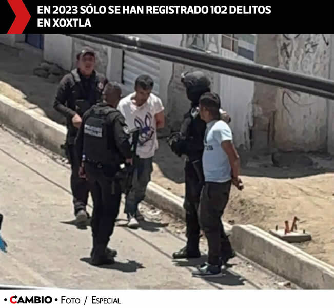 incidencia delictiva xoxtla numero delitos