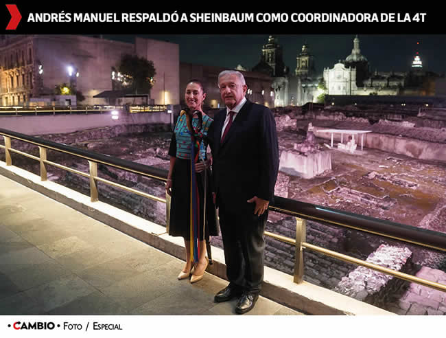 amlo entrega baston de mando coordinadora transformacion claudia sheinbaum 